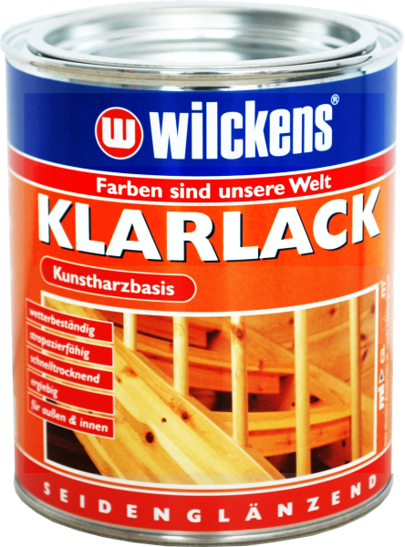 Klarlack Seidenglänzend 0,75l 10001000050 - Wilckens