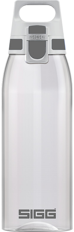 SIGG - Tritan Trinkflasche - Total Color Clear ONE Transparent 1 L | Auslaufsichere Wasserflasche, Kohlensäuregeeignet, Spülmaschinenfest, Kratzfest, BPA-frei, Sport & Fitness, Transparent - Bild 3