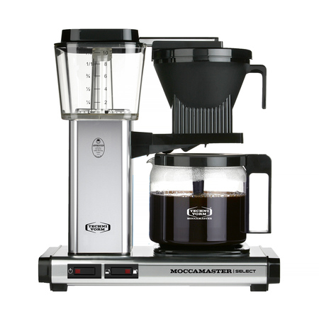 Moccamaster - Kaffeemaschine Kbg Select 4-10 Tassen Polished Silver - Bild 5