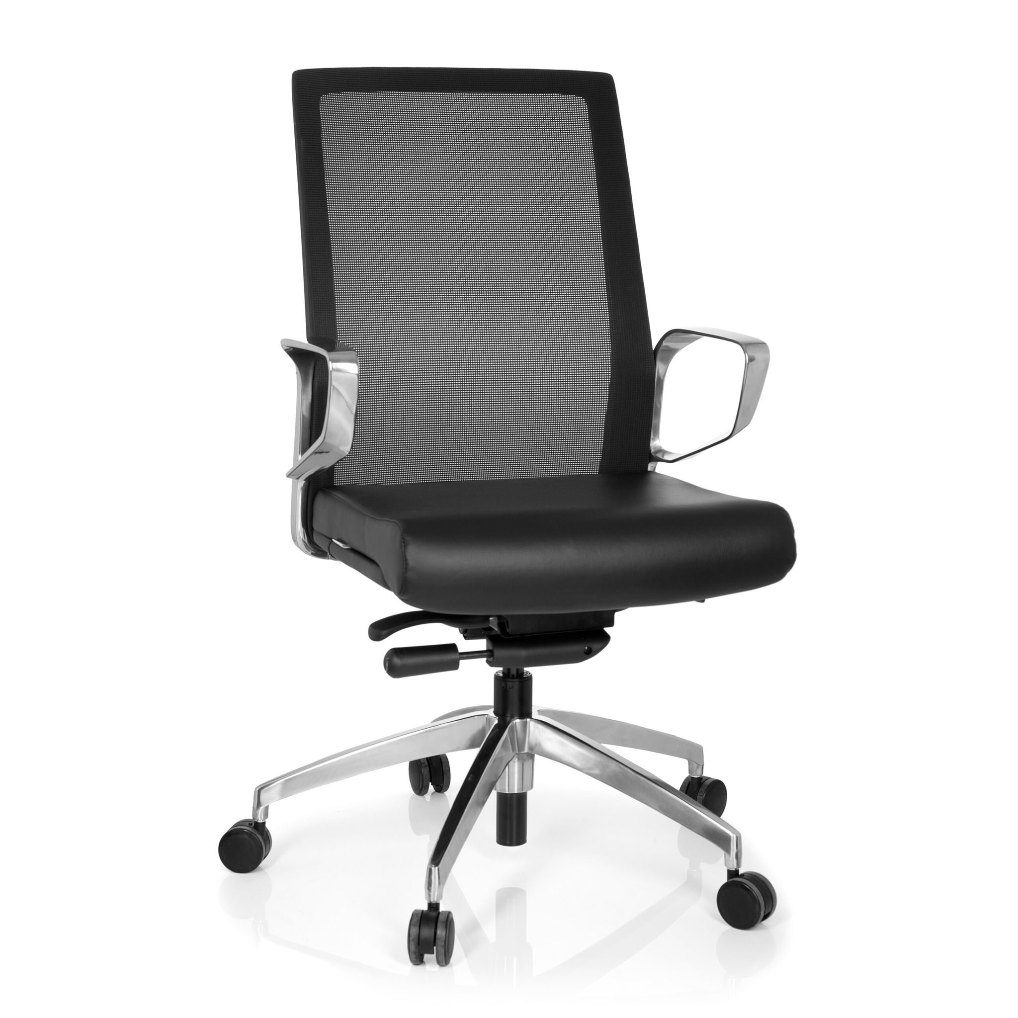 Hjh Office Schwarz Bürostuhl, Provider Net (45 - 56 Cm) - Bild 5