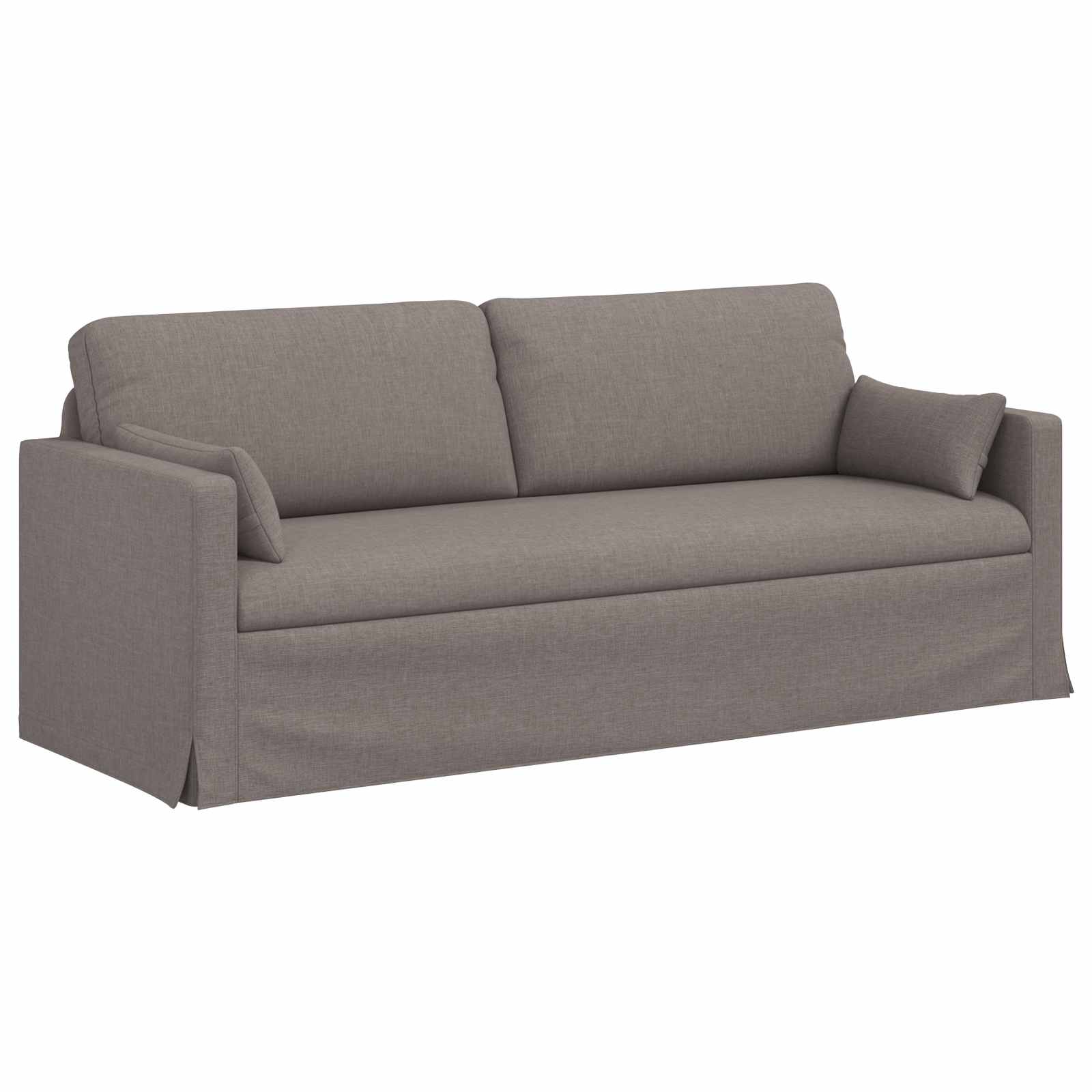 Sofa Taupe 198 X 78 X 80 Cm Fabric Vidaxl