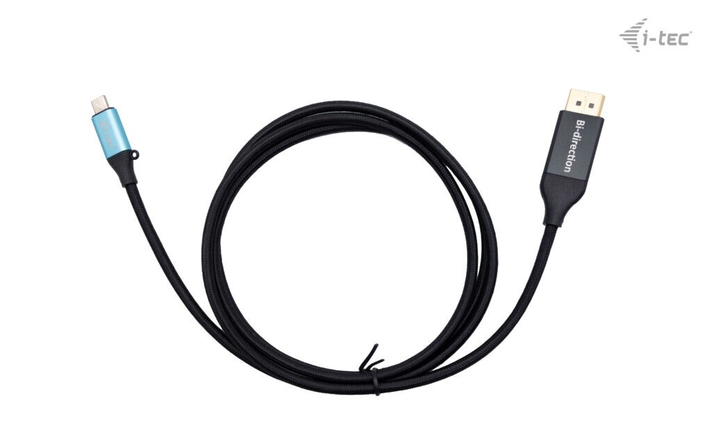 i-tec® USB-C - DisplayPort Kabel - 1.5 m - Schwarz - Bild 5