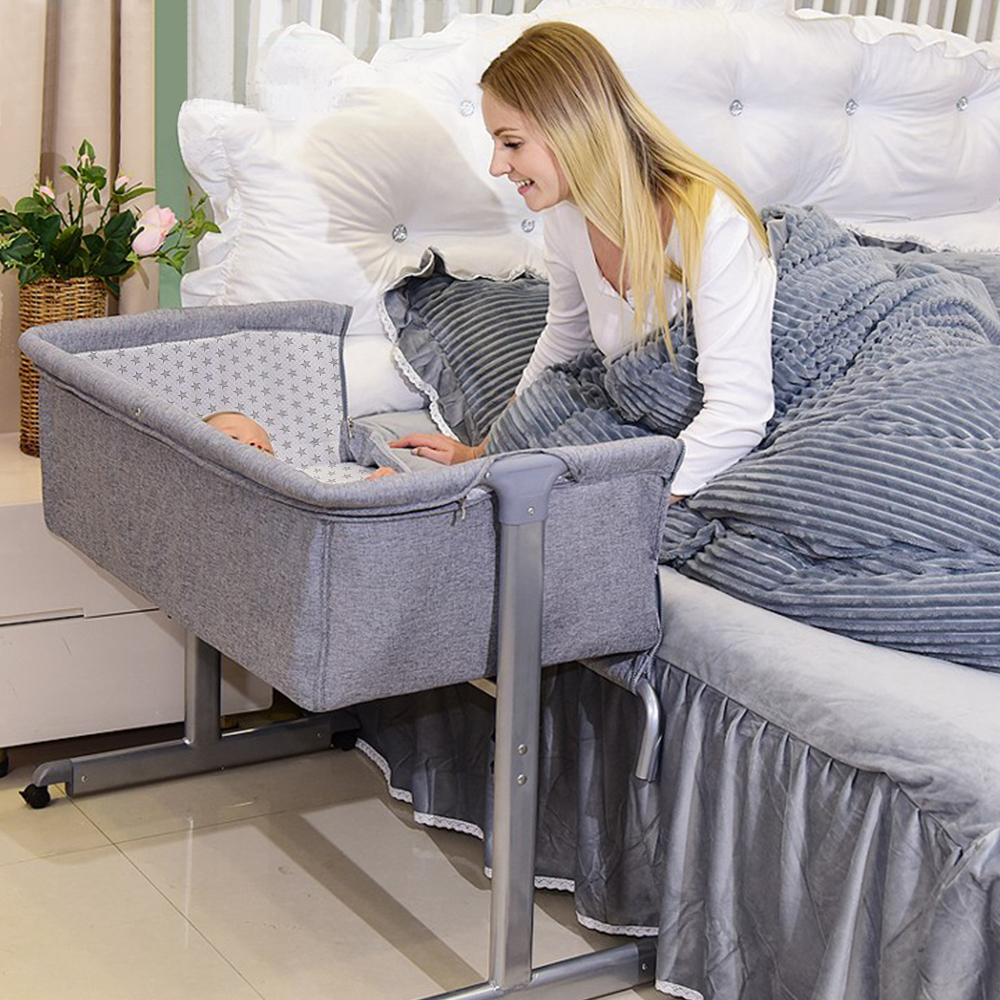 Skecten - Lit Bébé Cododo, Berceau Cododo Bébé Avec Matelas