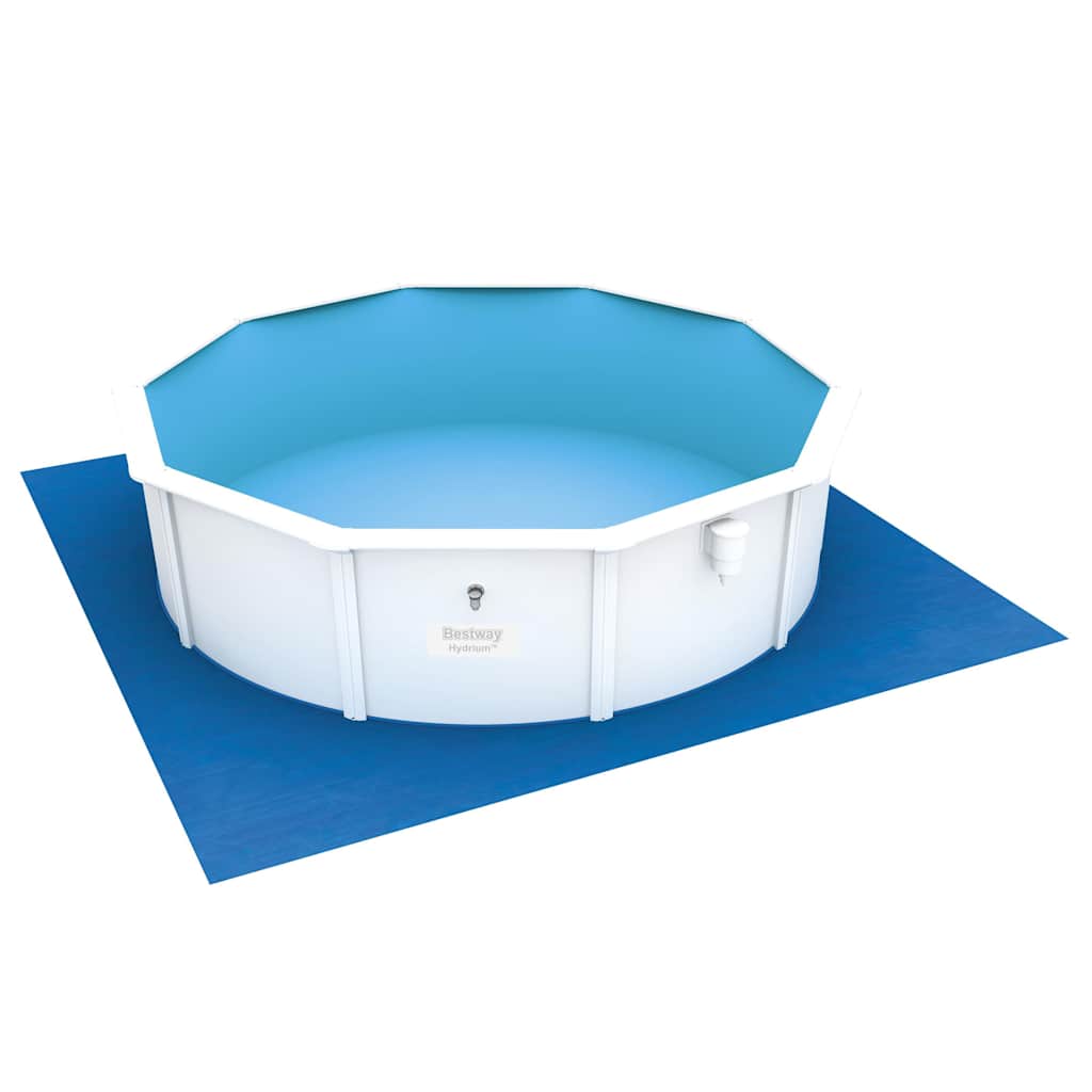 Bestway Blau Pool-Bodenplane Flowclear 488X488 Cm