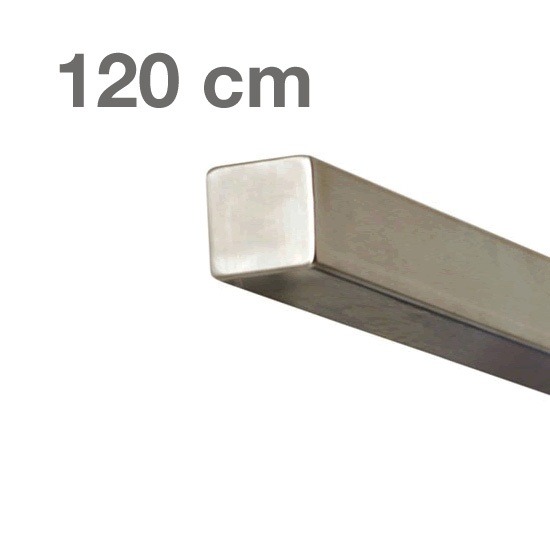 Vivol Edelstahl-treppengeländer - 'vierkant' - 120 Cm