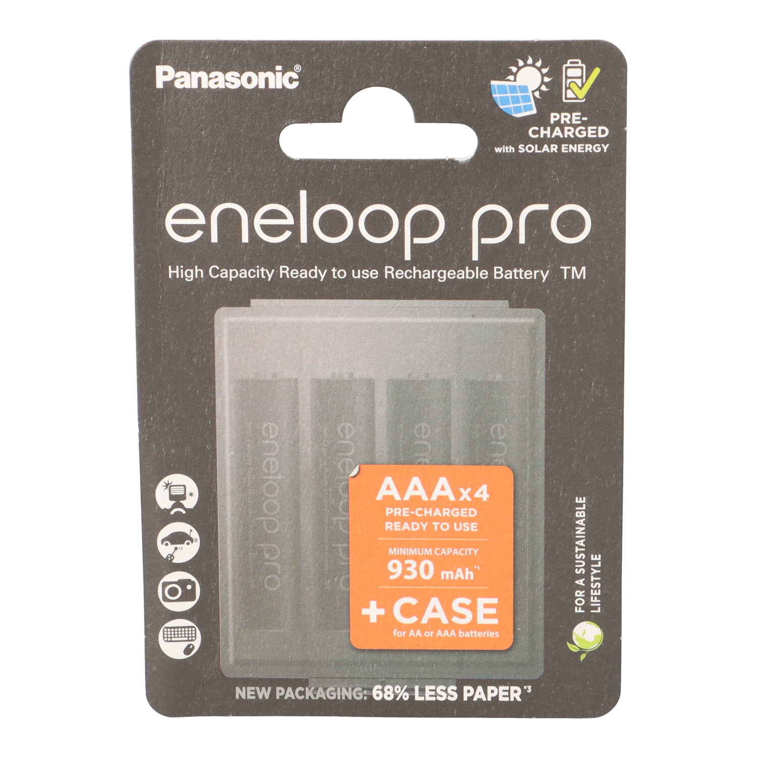 Panasonic Eneloop Eneloop Pro Hr03 +Box Micro (Aaa)-Akku Nimh 930 Mah 1.2 V 4 St.