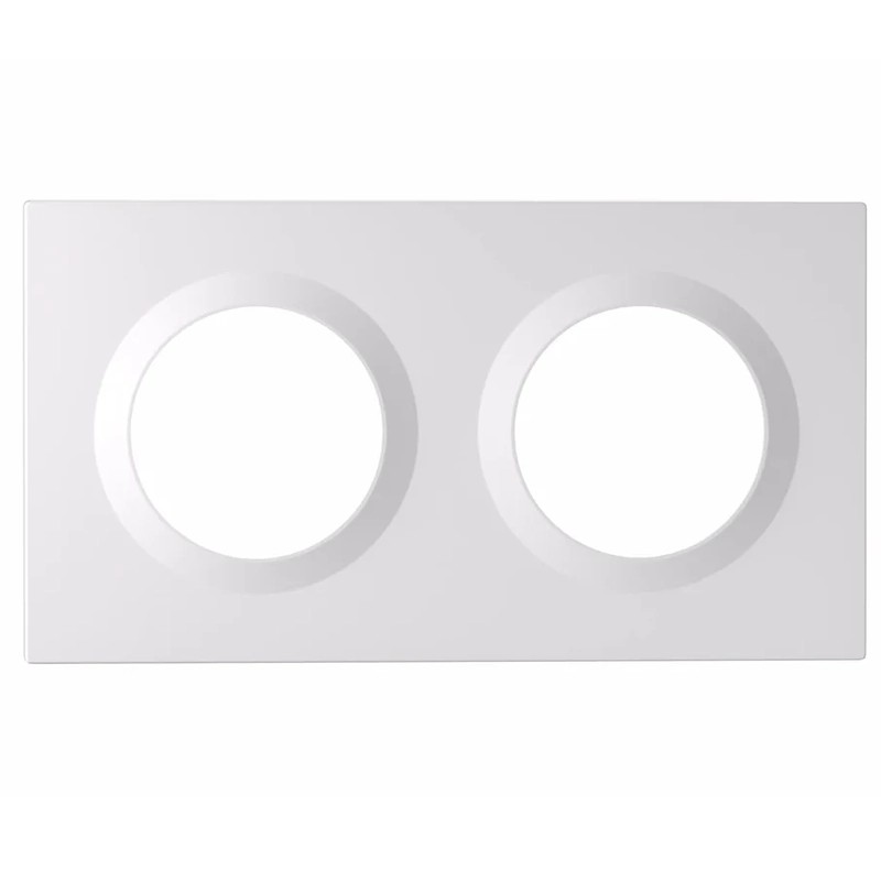 SONOFF Orb-2/3 Gang cadre d'interrupteur mural EF2G/EF3G adapté pour la série Fusion Orb-RBS/Orb-ZBW1L/Orb-MW1/E1GS conçu pour les boîtiers