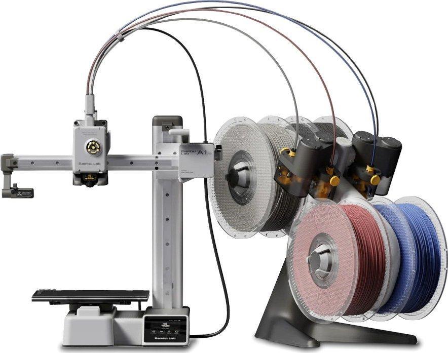 Bambu Lab A1 mini Combo 3D Drucker + AMS Lite Vollautomatische Kalibrierung NEU - Image 6