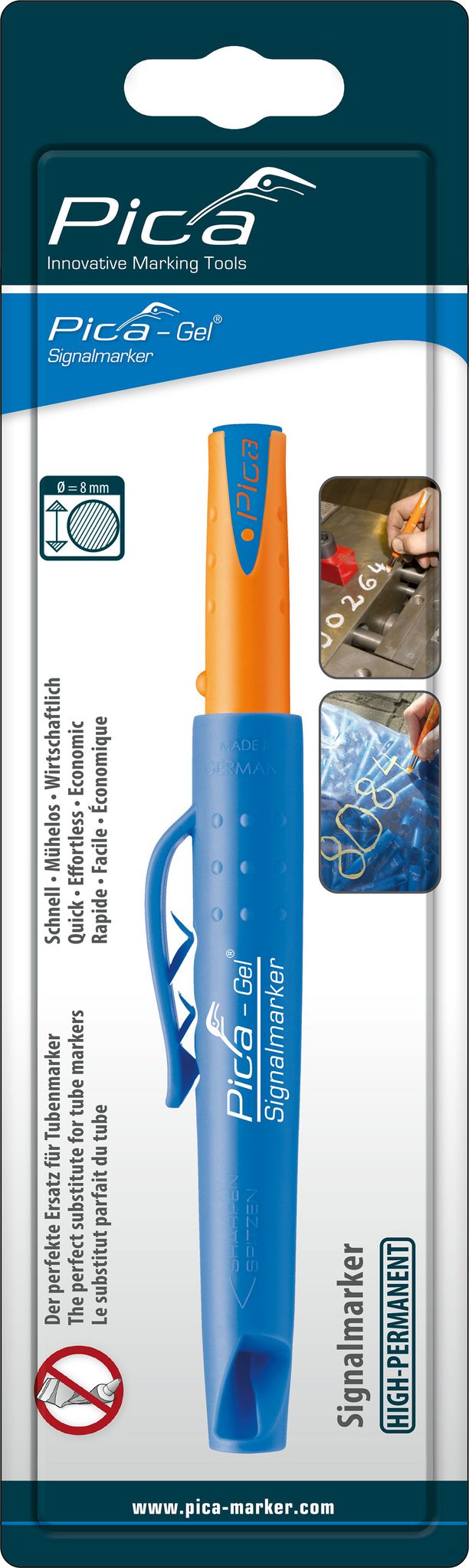 Pica Blau Marker, Marker (1X) - Bild 3