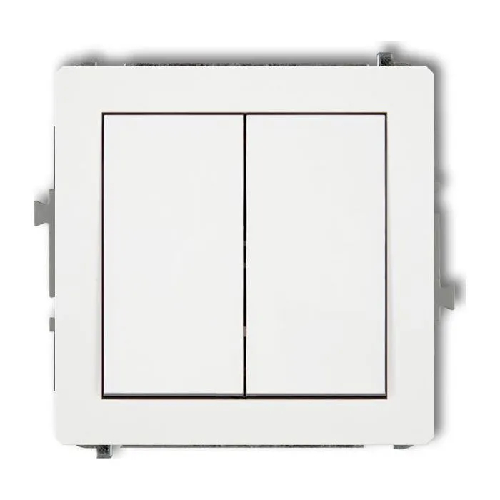 Karlik Deco Kerzenständer-Schaltmechanismus, Mattweiß 25Dwp-2
