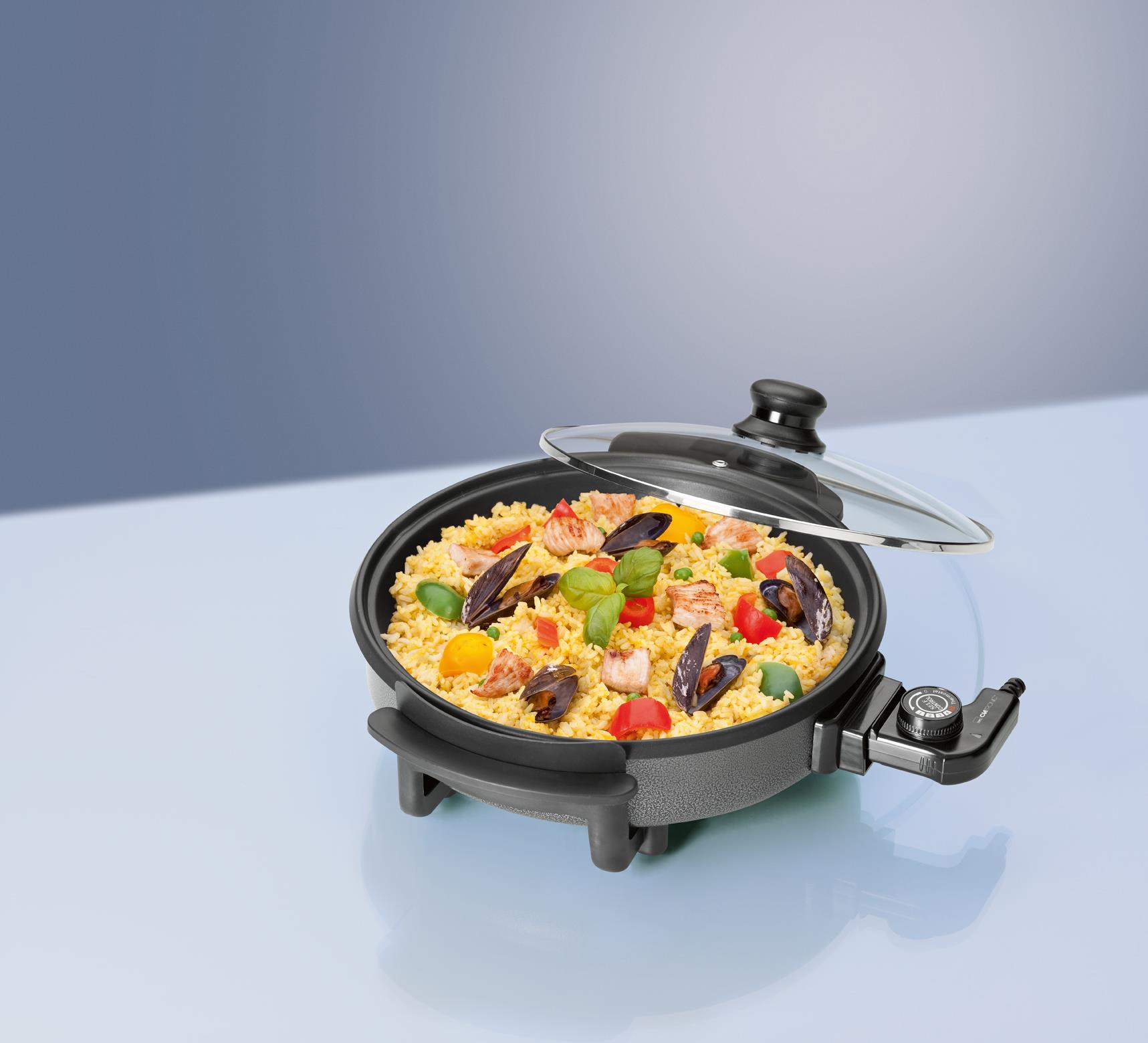 Clatronic Schwarz Partypfanne Pp 3401, Ø 32 Cm, 1500 W, - Image 5