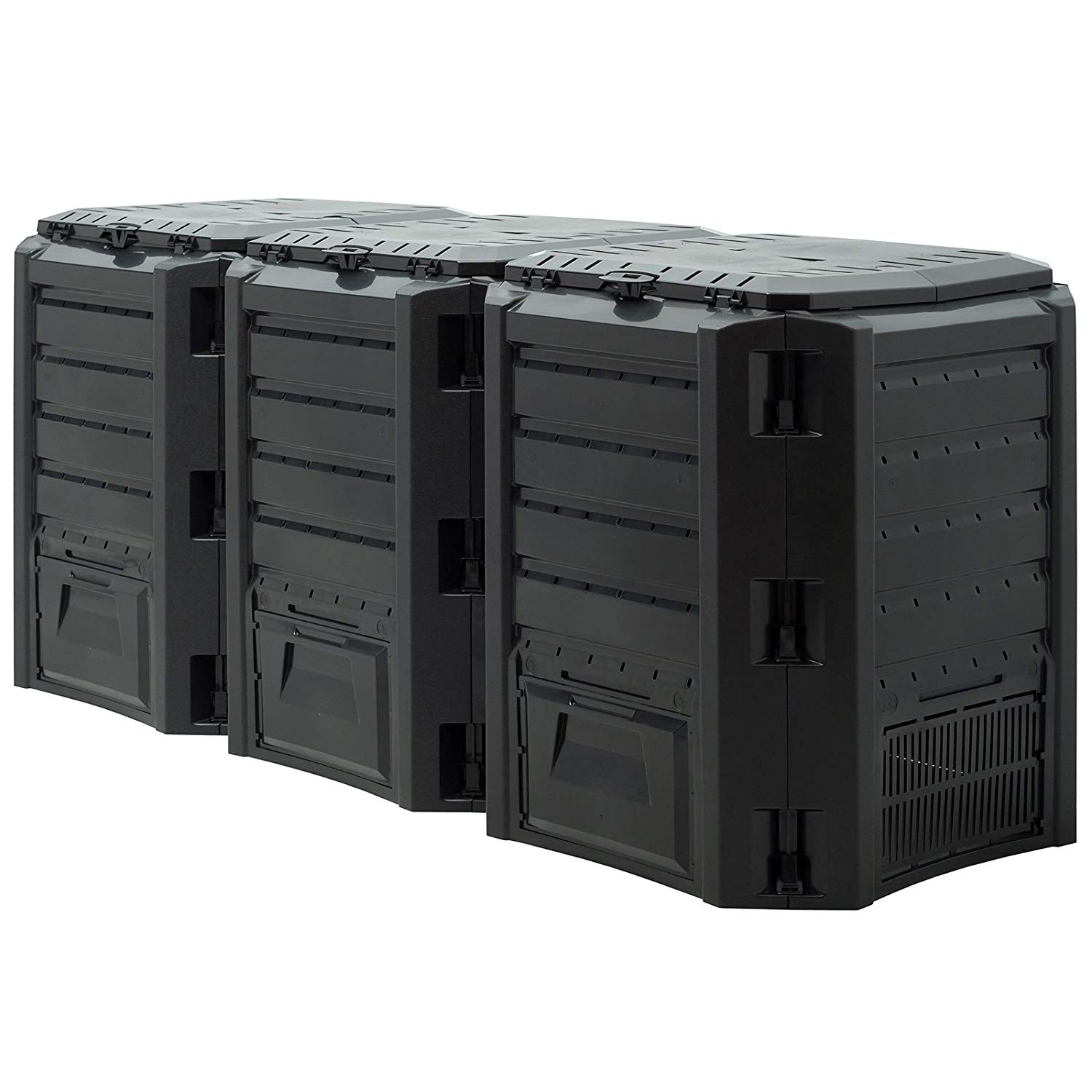 Prosperplast Komposter-Modul CompoGreen 1200L schwarz (IKSM1200C) - Image 3