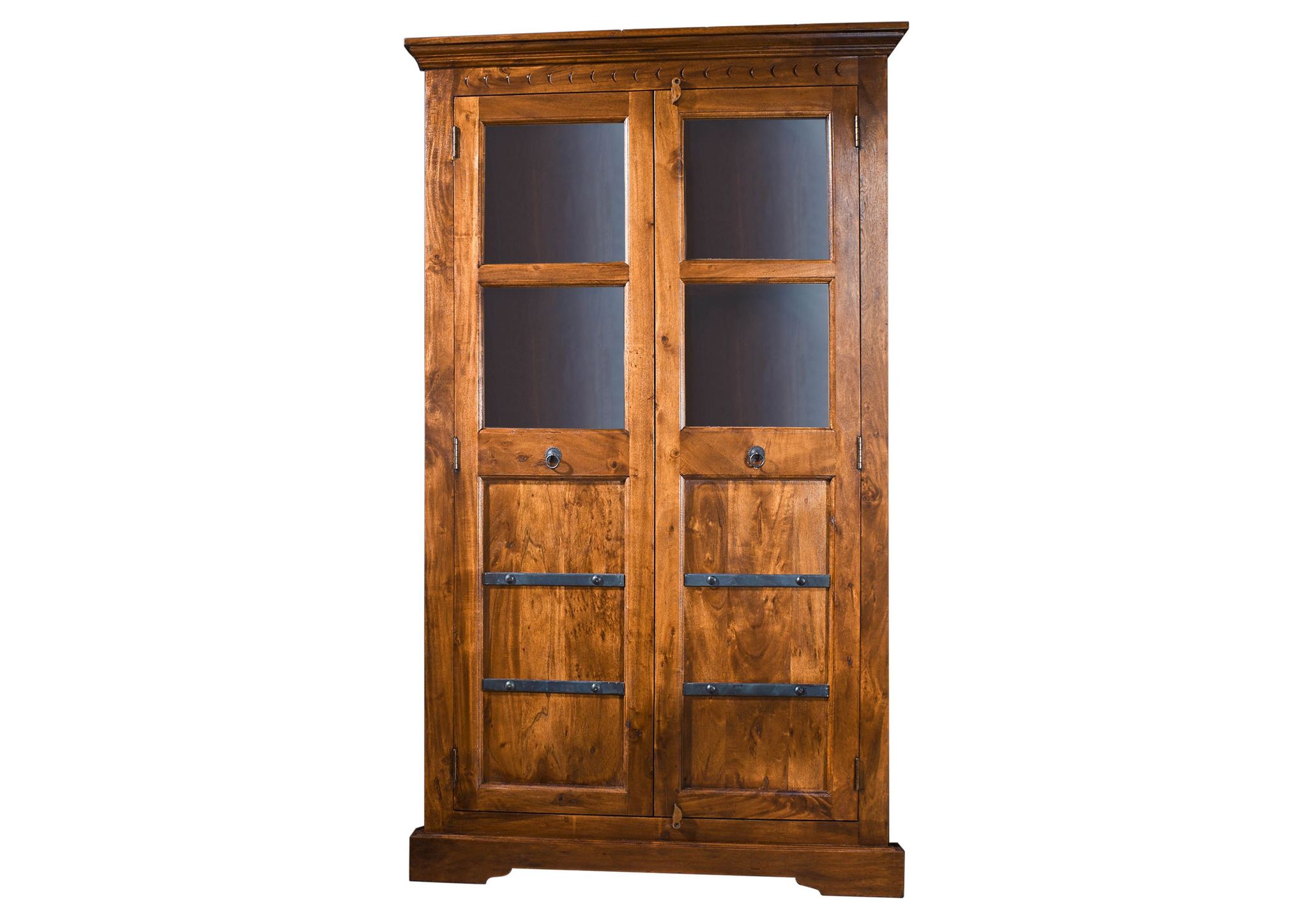 Meuble D'Angle 108x57 Acacia Laqué Miel Oxford 0410