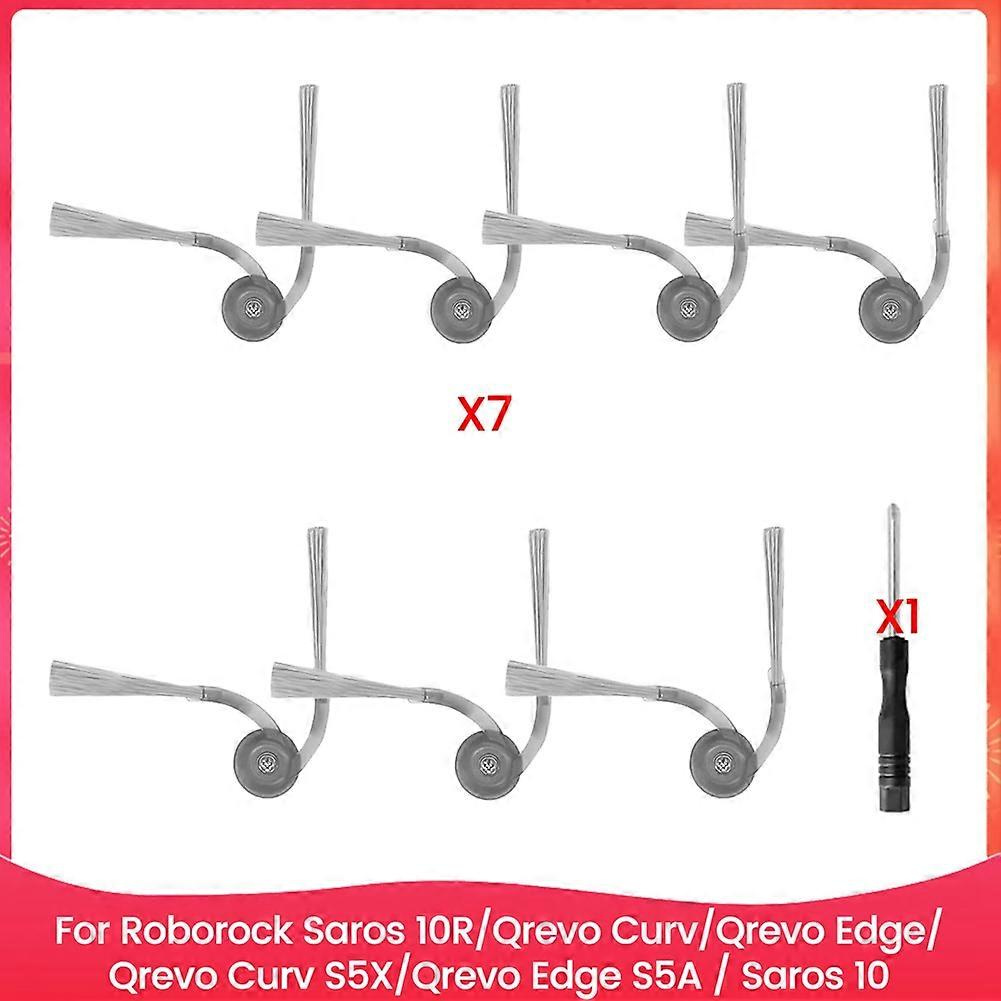 Acsento Seitenbürste Für Die Saugroboter Roborock Saros 10R, Qrevo Curv, Qrevo Edge, Qrevo Curv S5x, Qrevo Edge S5a Und Saros 10