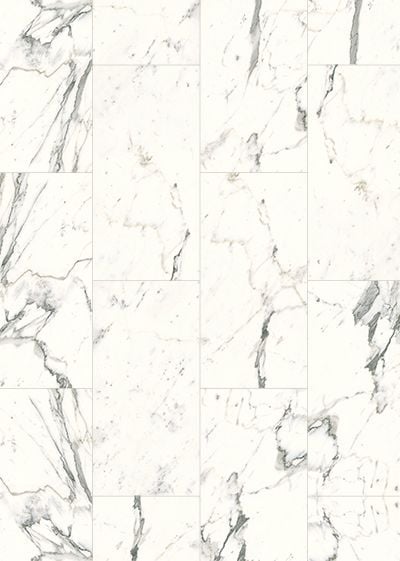 Classen Neo Vario Statio Marmor 118 X 39,2 Cm Weiß Fliese