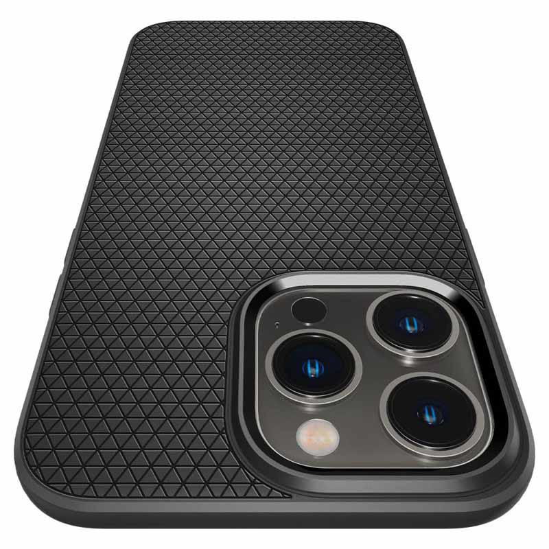 Spigen Liquid Air™ Backcover für das Apple iPhone 14 Pro - Schwarz - Bild 5