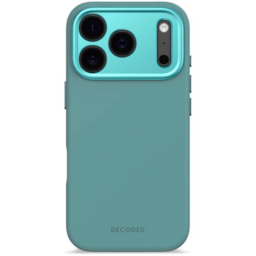 Decoded - AntiMicrobial Silicone Backcover for iPhone 17 Pro - Retro Blue - Bild 3