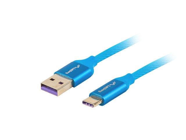 Lanberg USB A – USB C (1 m, USB 2.0), USB Kabel - Bild 5