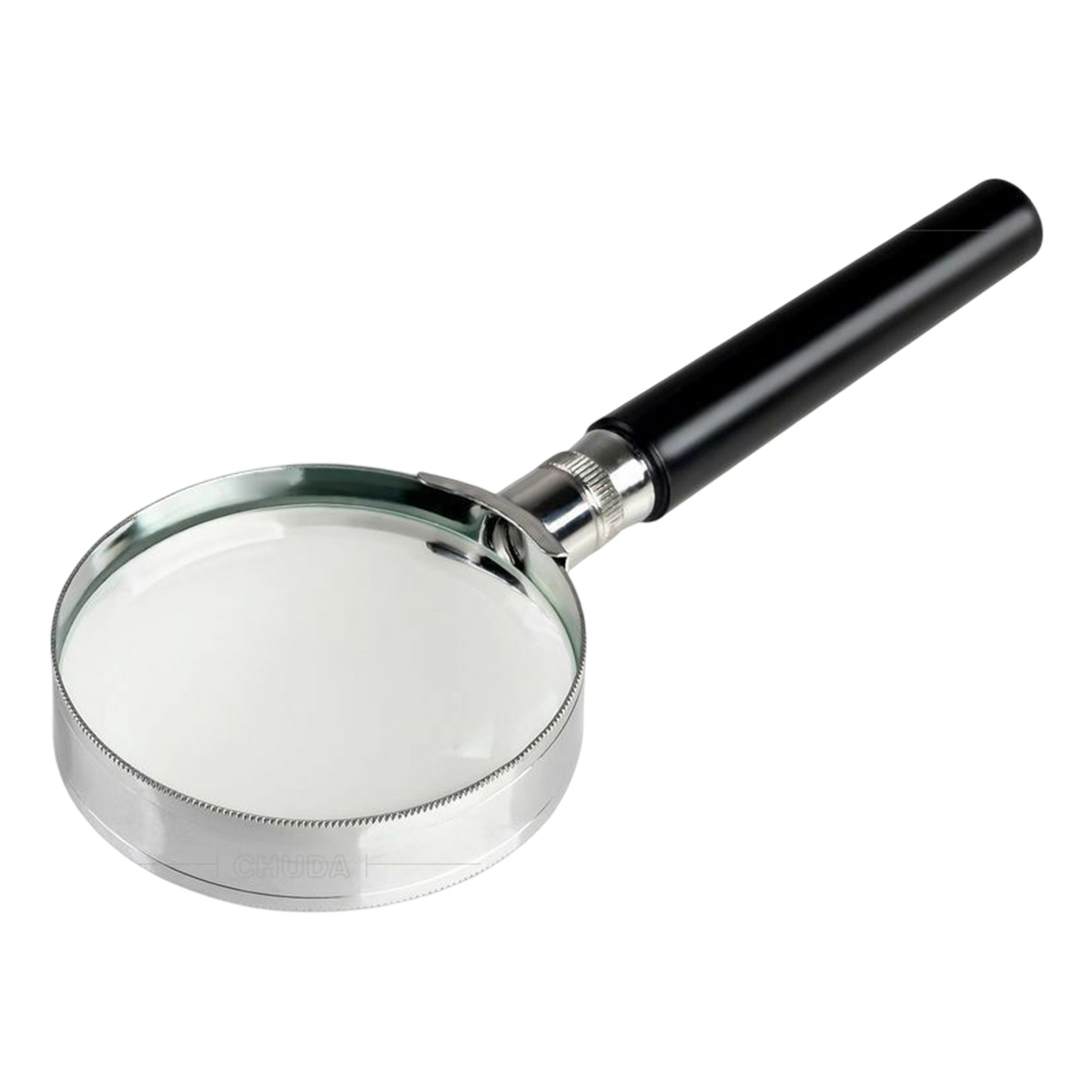 Loupe à main 10x, lentille en verre optique, poignée ergonomique