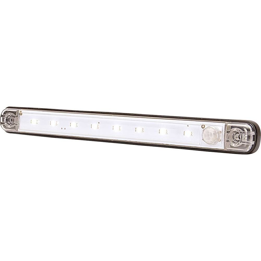 WAS LED Innenraumleuchte 728 SENSOR LW10 LED 12 V (B x H x T) 238 x 25 x 10.4 mm Bewegungsmelder, Automatisches