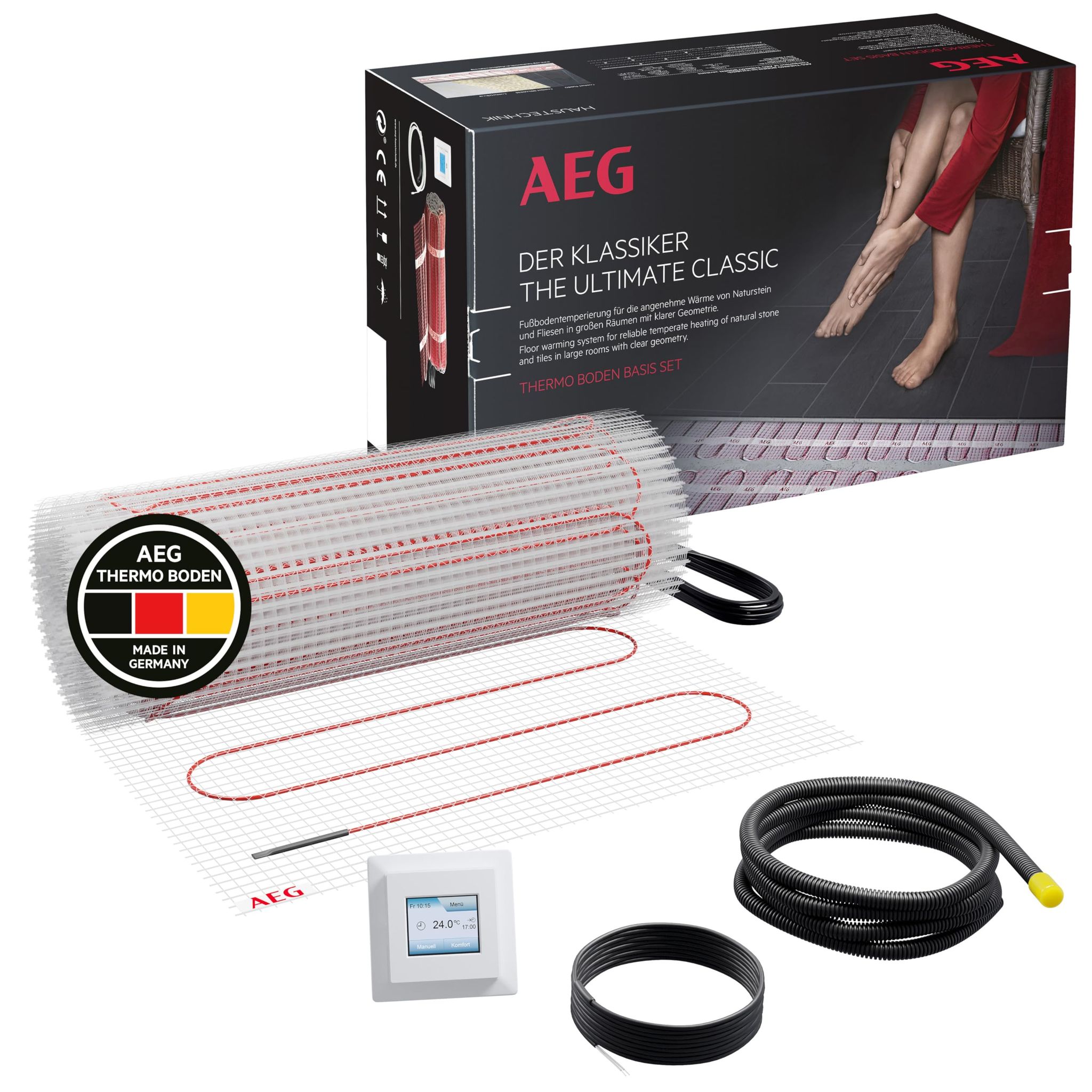 AEG 205806 Fußbodenheizung elektronisch TBS TB 160/6 Set Plus 6m²
