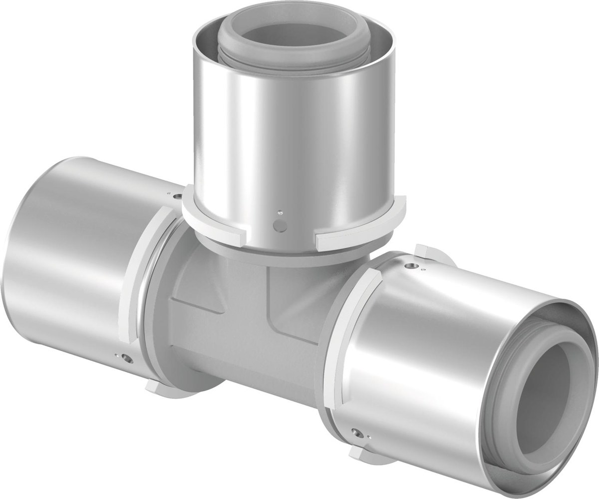 Uponor s-press composite tee 63 x 63 x 63 mm - Bild 5