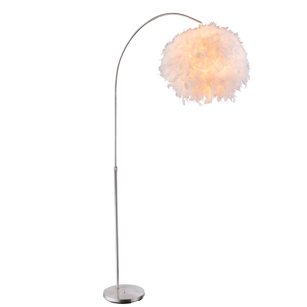 Globo Silber/Weiss Stehlampe, Katunga (E27) - Bild 3