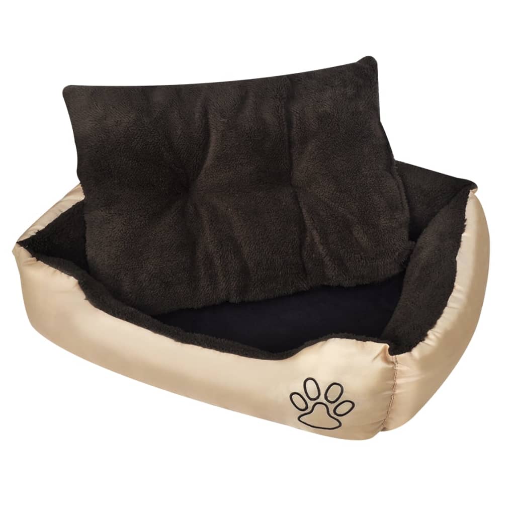 Vidaxl Braun Hundebett Beige Und Xxl