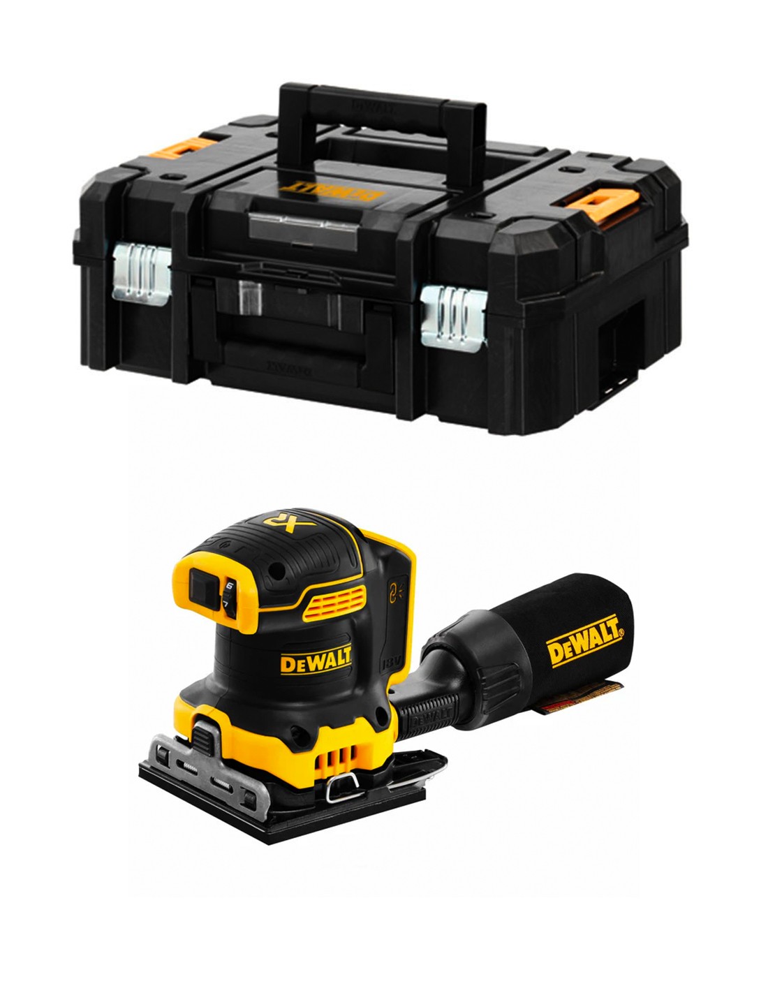 Dewalt 18V Brushless Xr 1/4" Blatt Schleifer - Dcw200nt-Xj - Bild 5