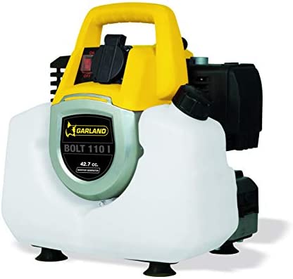 Garland - Bolt 110 I - Invertergenerator - 2 T Motor, Max. Leistung 1.000 Va, Nennleistung 800 Va. 6,5 Stunden Autonomie. 8414218013585