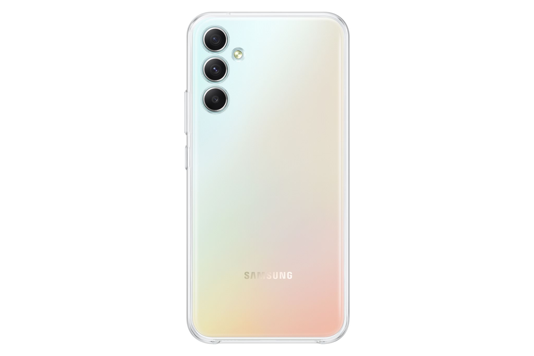 Samsung Hülle Ef-Qa346ctegww A34 5Ga346 Durchsichtig/Transparent Soft Clear Cover - Bild 6