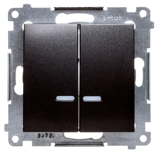 Kontakt DW5ABL.01/48, Schalter + Taster, Schwarz - Bild 4