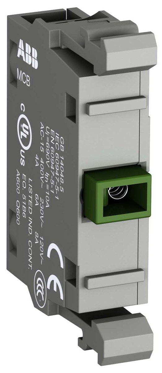 Abb Grau Mcb-10 Kontaktblock 1 Schließer