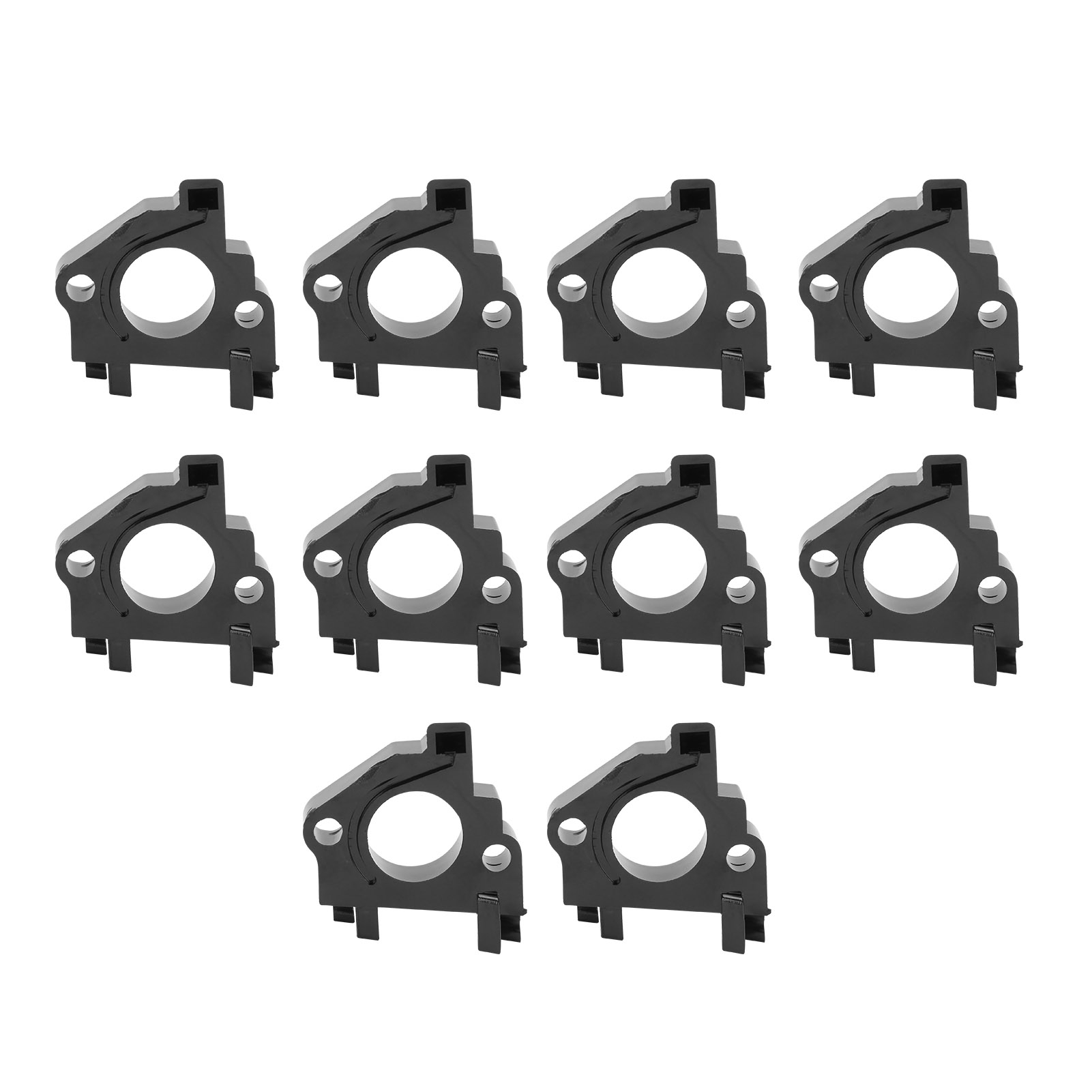 Isolateur de carburateur en alliage d'aluminium pour 188F/190F/GX390/GX420, entraxe 5,2 cm, lot de 10