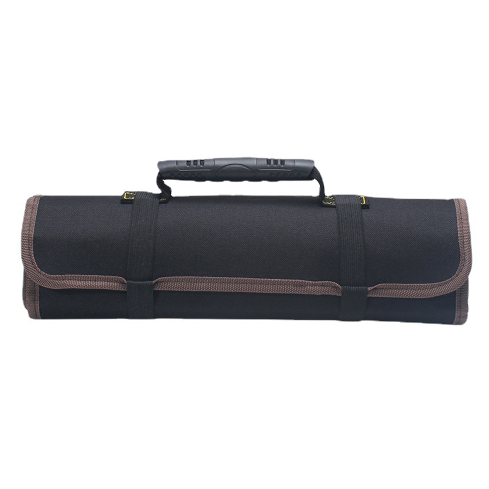 Sac à outils enroulable multi-poches en tissu Oxford 600D, 58,5 x 35,5 cm, noir