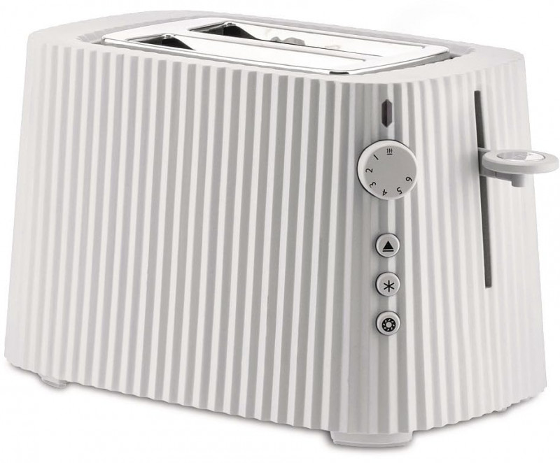 Alessi Weiss Plissé Toaster, Toaster, - Bild 7