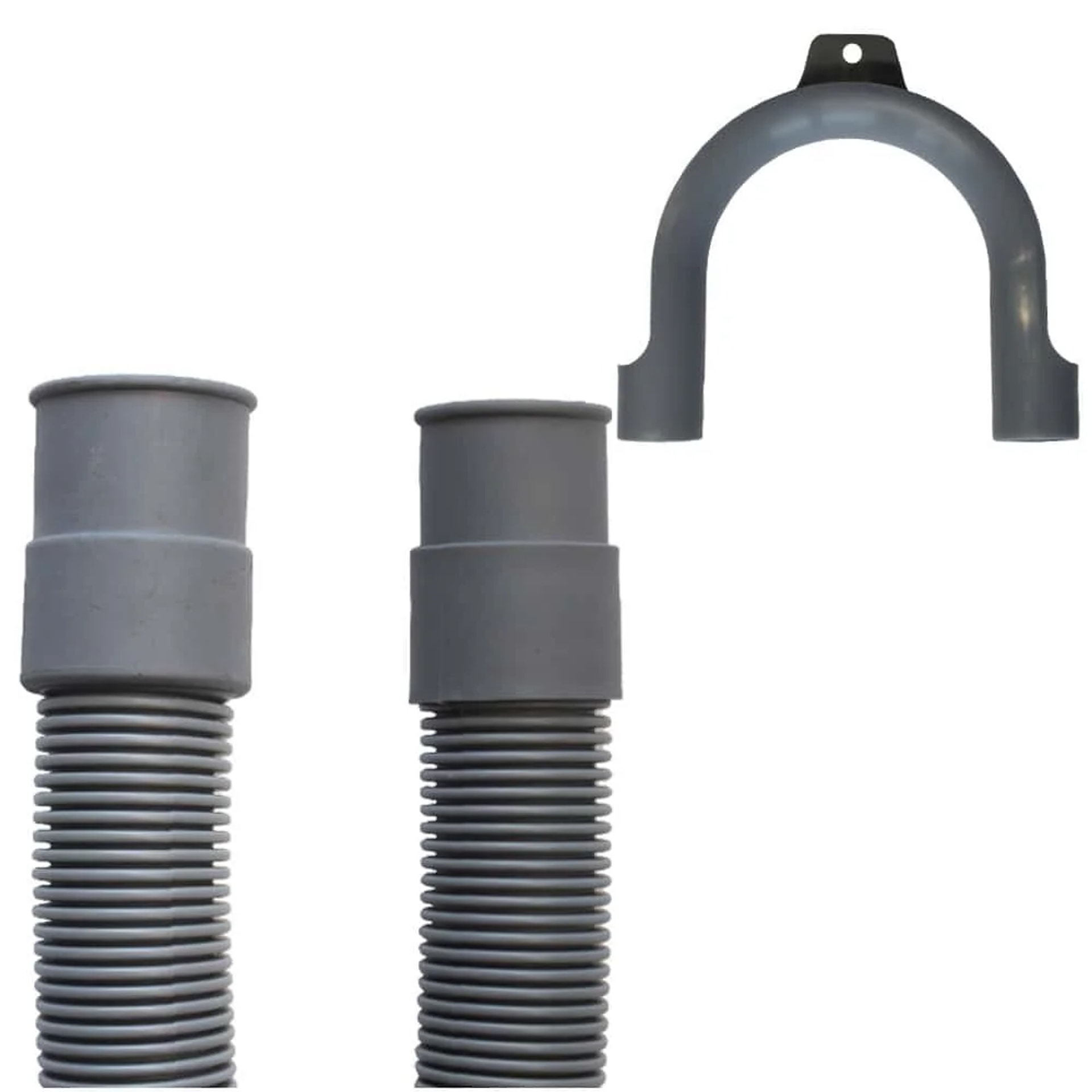 Boni-Shop® Ablaufschlauch Waschmaschine, 3/4 Zoll, 2, 5m, Mit Bügel, Spülmaschine