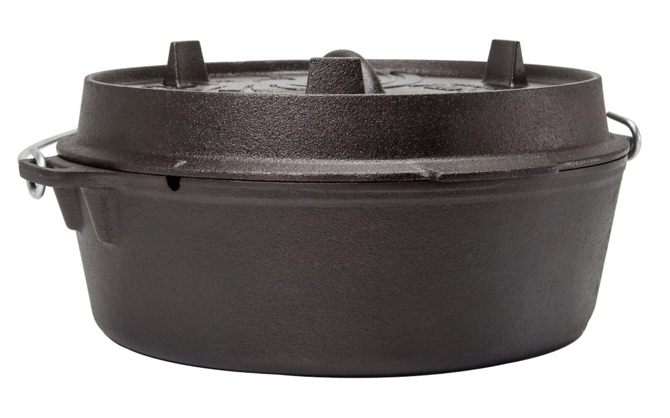 Feuertopf (Dutch Oven) Black - ft6 / 5.5L Topf & 1.5L Deckel / 4-8 Pers. - Bild 9