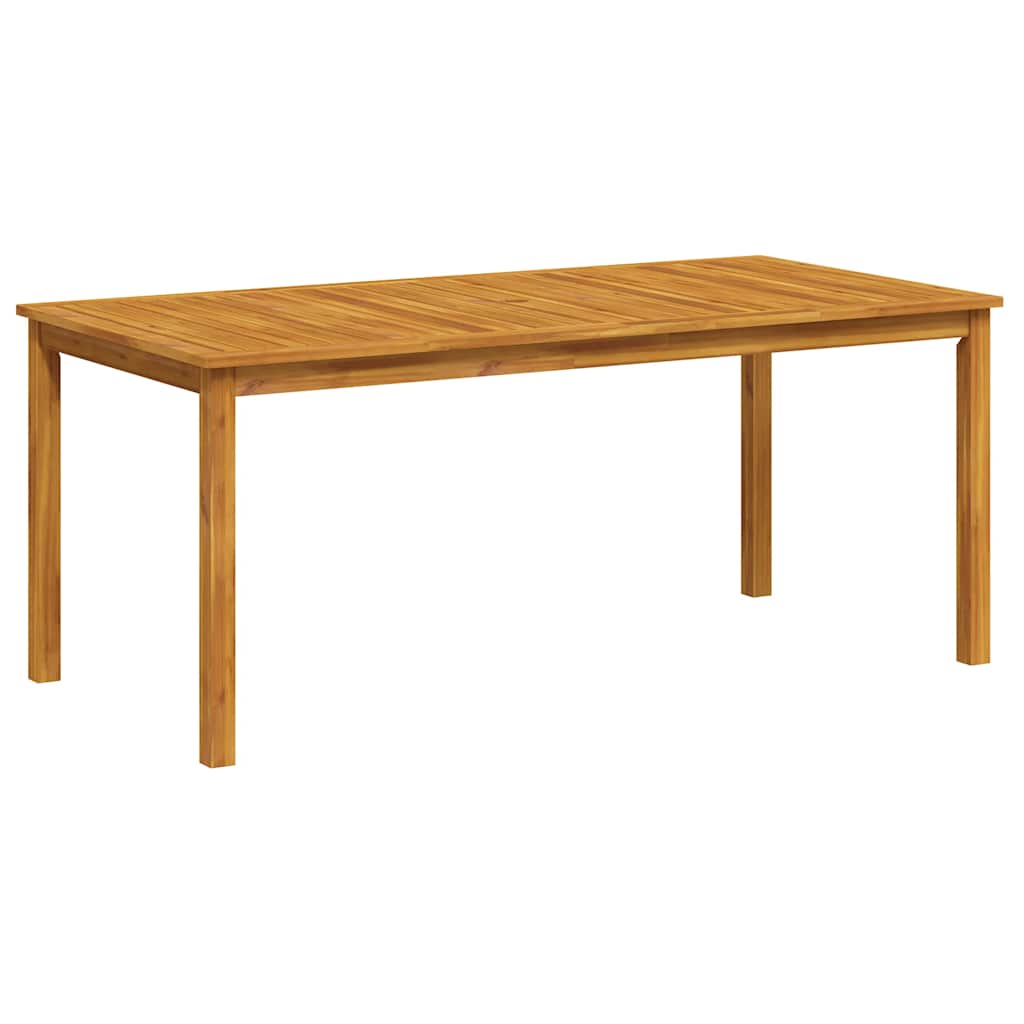 Vidaxl - Garden Dining Table 180x90x75 Cm Solid Wood Acacia