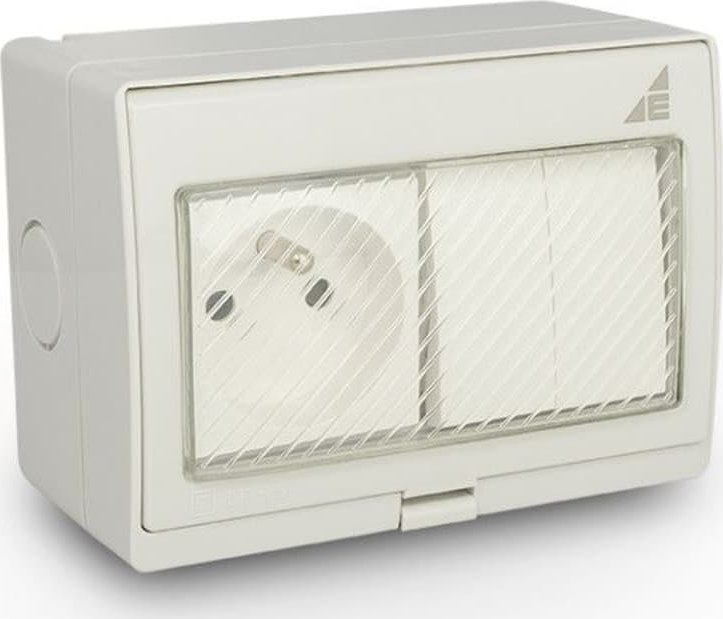 Elektroplast Steckdose Elektro-Plast Aqua55 55.29 Ip55 Aufputz 16 A