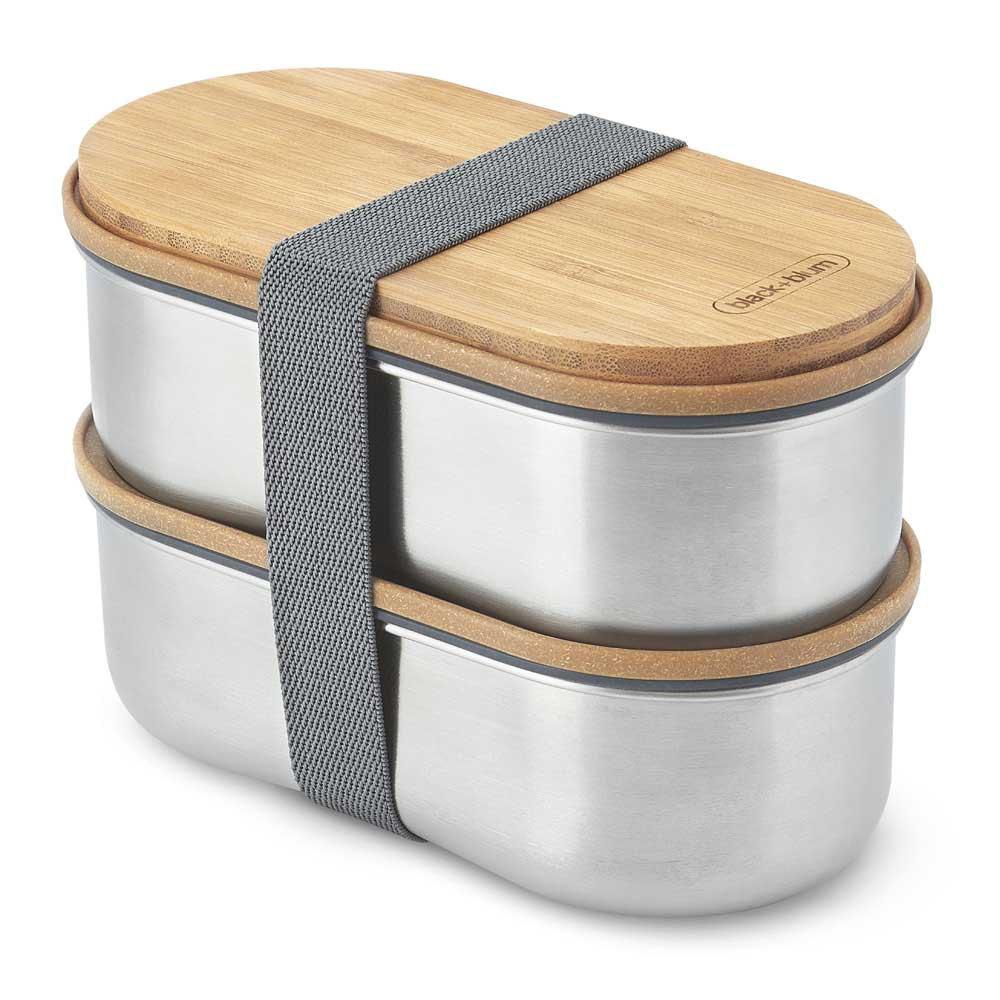 Black + Blum Grau Double Bento Box, Lunchbox, - Image 4