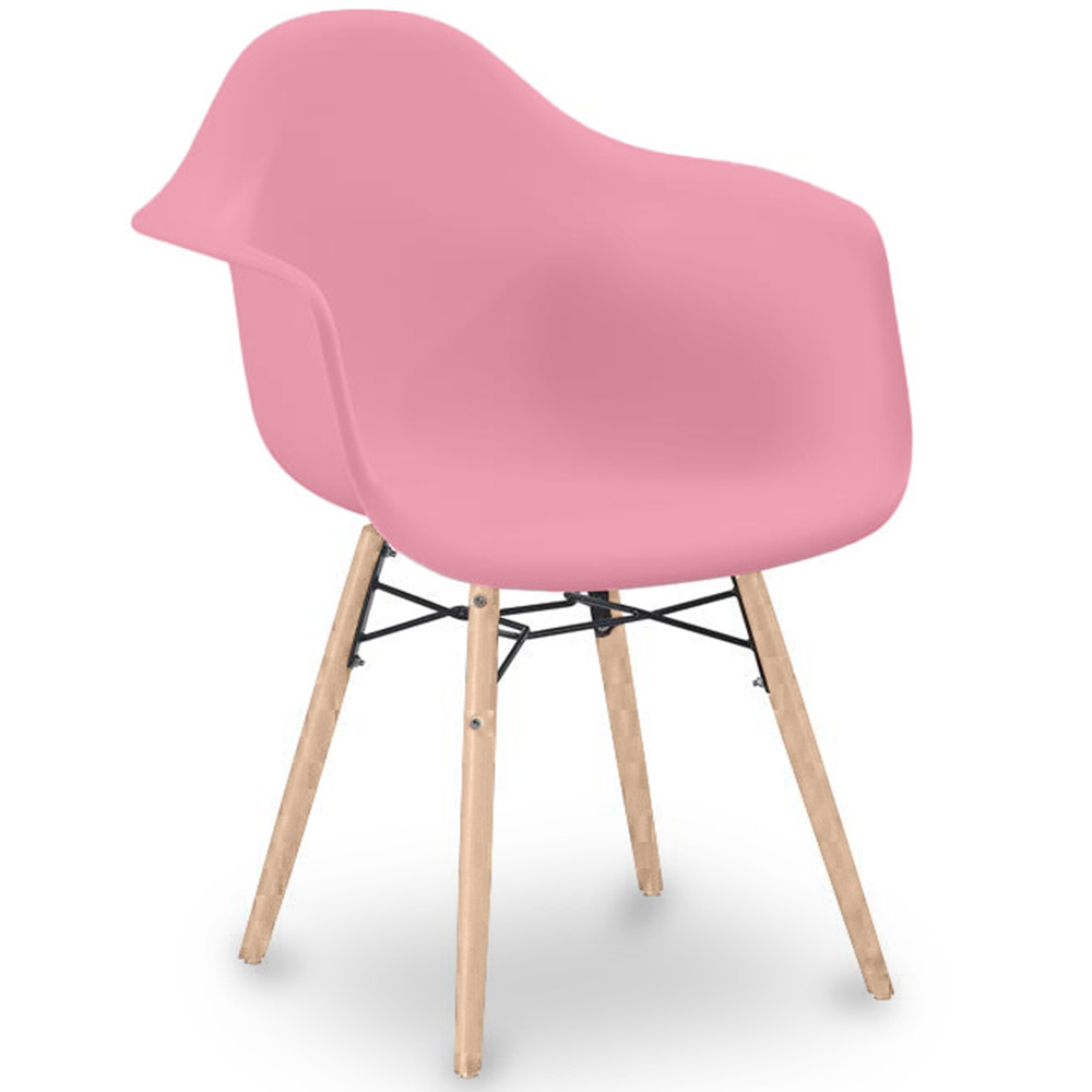 Chaise De Salle À Manger Design Scandinave - Pieds En Bois - Nordika