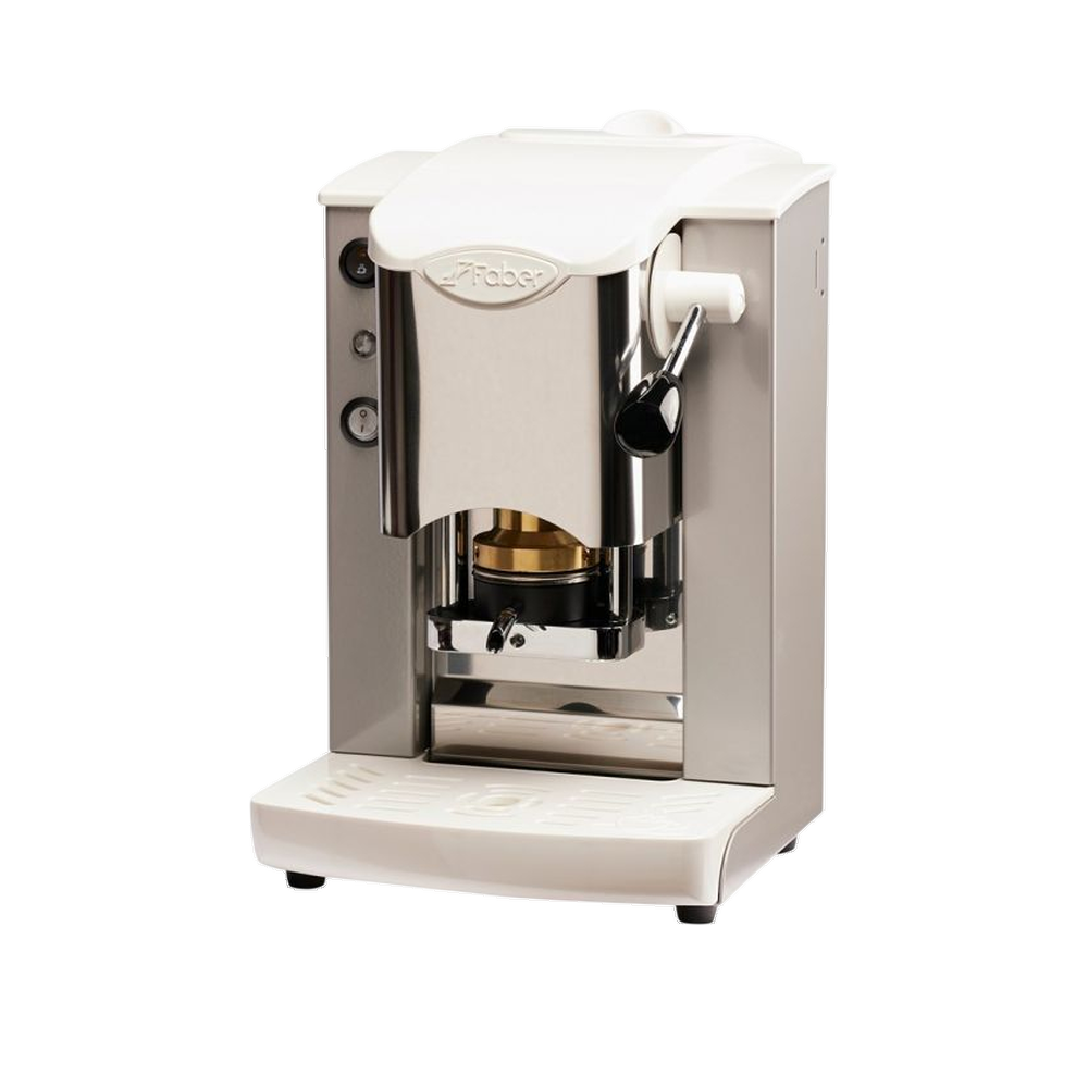 Faber Grau/Silber Slot Inox Ese Pad Espressomaschine Weiß - Bild 2
