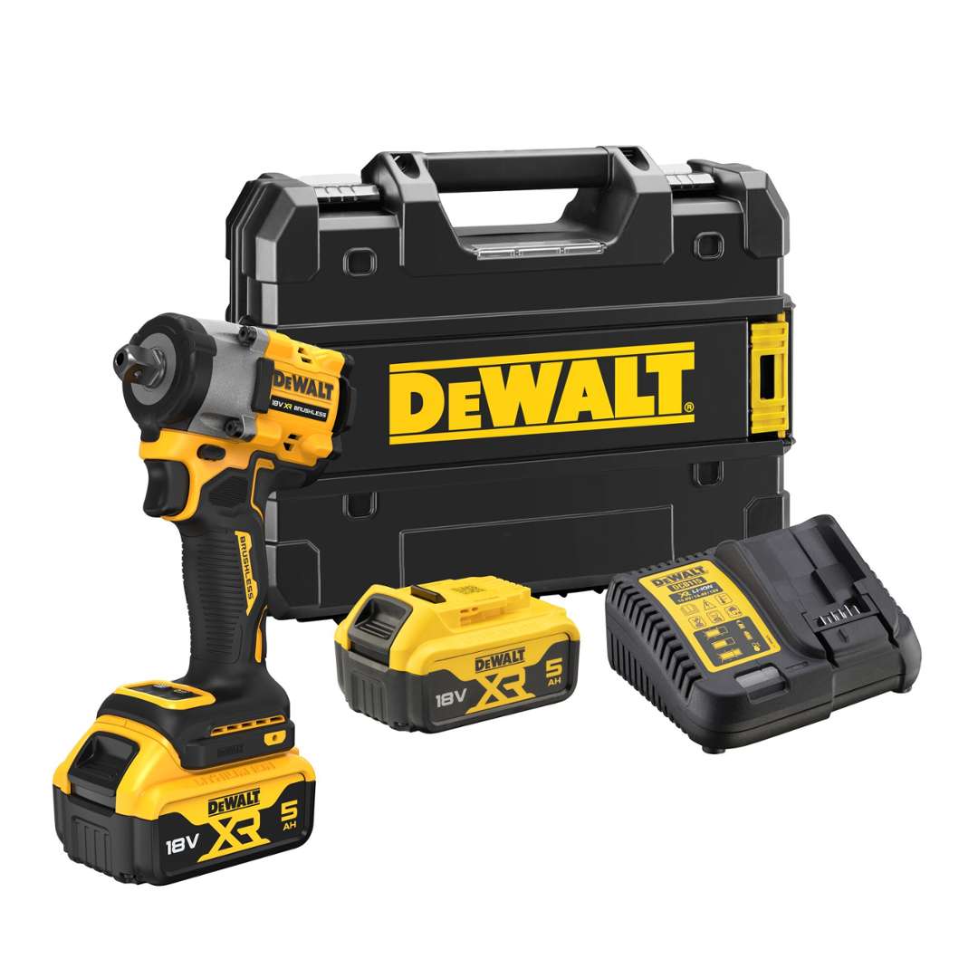 Dewalt Gelb - Werkzeuge - Akku-Schlagschrauber 18 V, 406 Nm, 2 X 5,0 Ah Xr Dcf922p2t