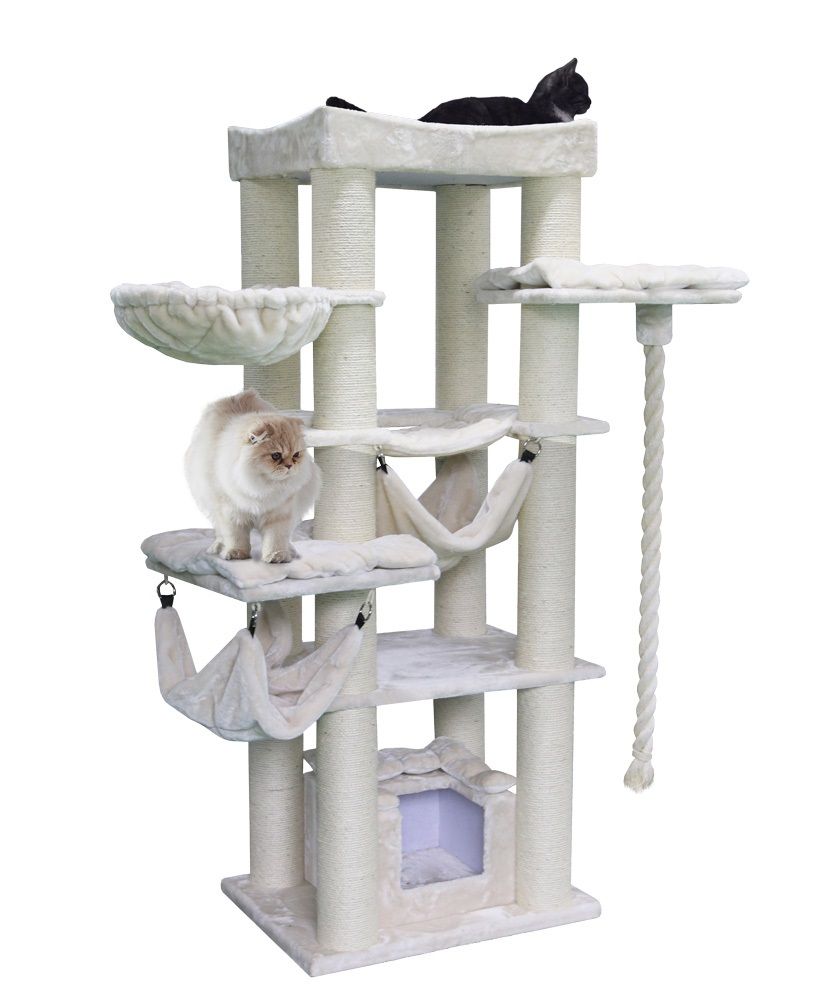 Nobby Kratzbaum Rubi 60x80x197cm cream - Image 3
