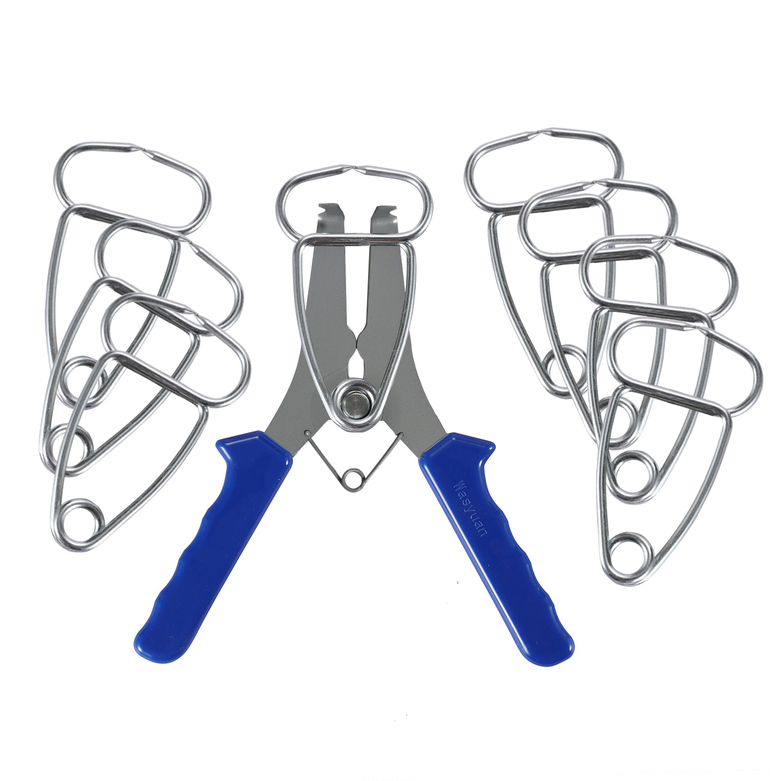 Serre-joints à onglet et pinces à ressort pour cadres et moulures, lot de 10 + 2 pinces