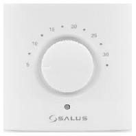Weiß Salus Controls Funkraumthermostat Htr-Rf 20 Mit Drehscheibe - Bild 5
