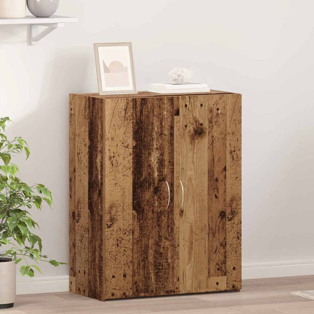Meuble De Bureau En Bois Recyclé 60 X 32 X 77,5 Cm - Bois D'Ingénierie