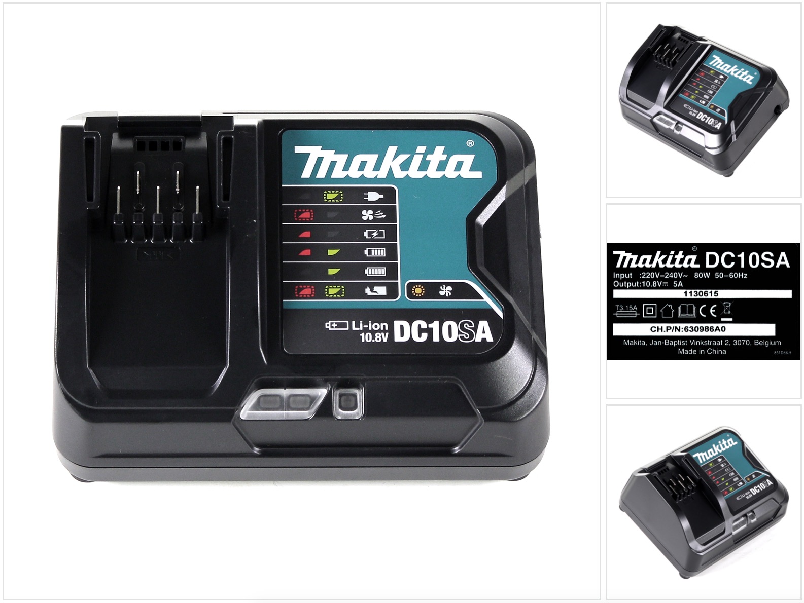 10.8v Li-ion Schnellladegerät Makita Dc10sa