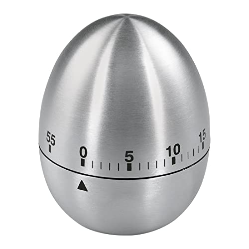 Xavax Versilbert Eieruhr Edelstahl Analog